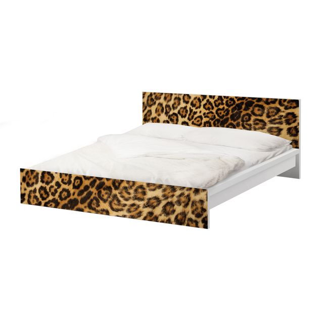 Papel autocolante para móveis Cama Malm IKEA Jaguar Skin
