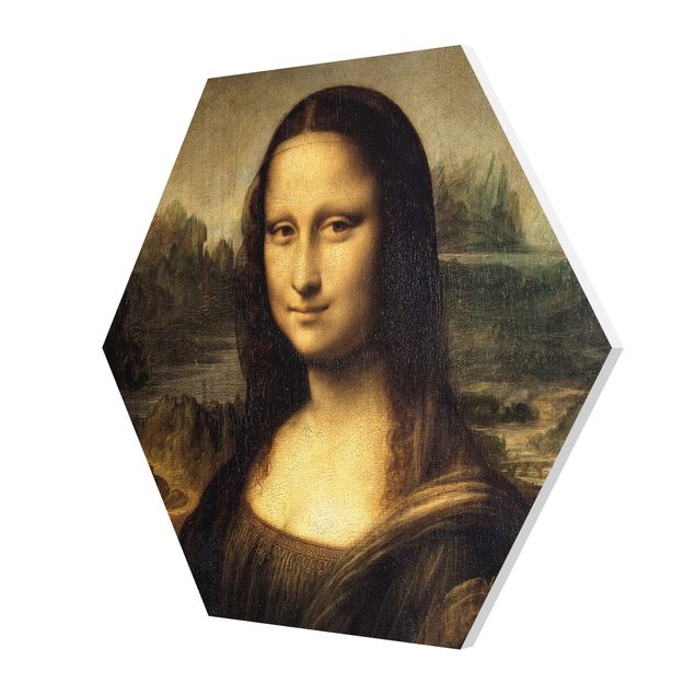 Quadros modernos Leonardo da Vinci - Mona Lisa