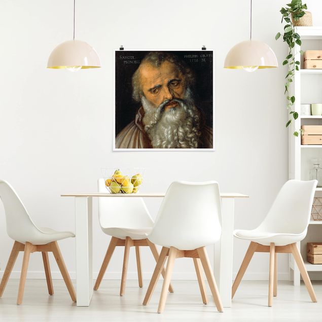 decoraçao para parede de cozinha Albrecht Dürer - Apostle Philip