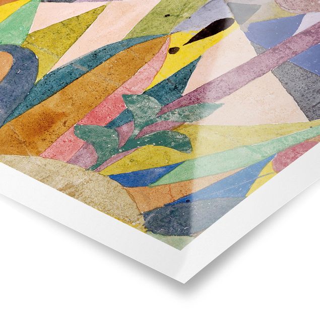 Posters paisagens Paul Klee - Mild tropical Landscape