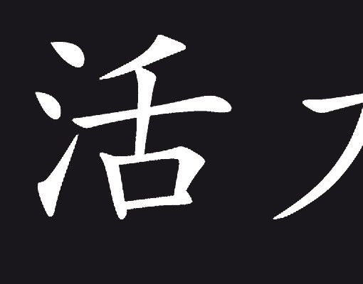 Películas de privacidade para janelas No.40 Chinese Characters "Energy Of Life" I