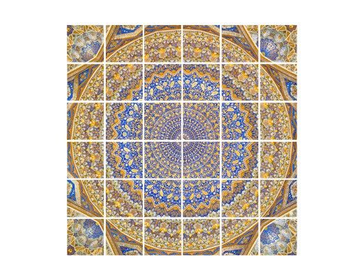 Películas para azulejos padrões Dome Of The Mosque