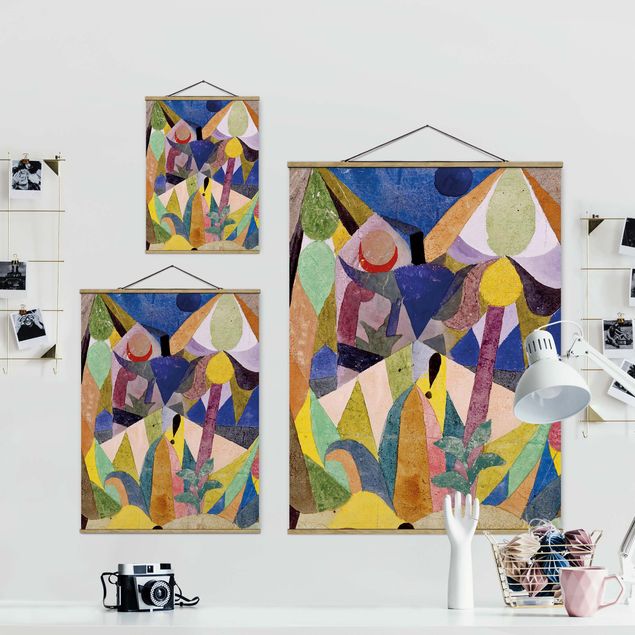 Quadros abstratos Paul Klee - Mild tropical Landscape