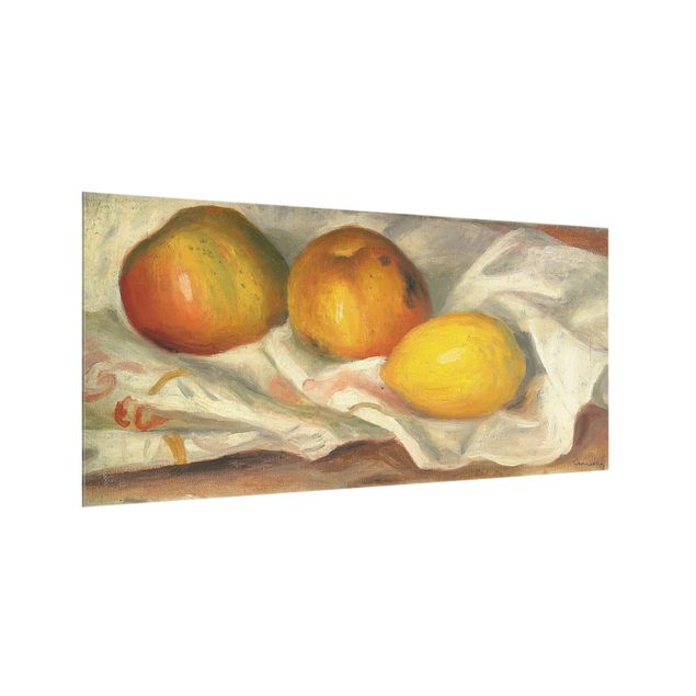 Quadros por movimento artístico Auguste Renoir - Apples And Lemon
