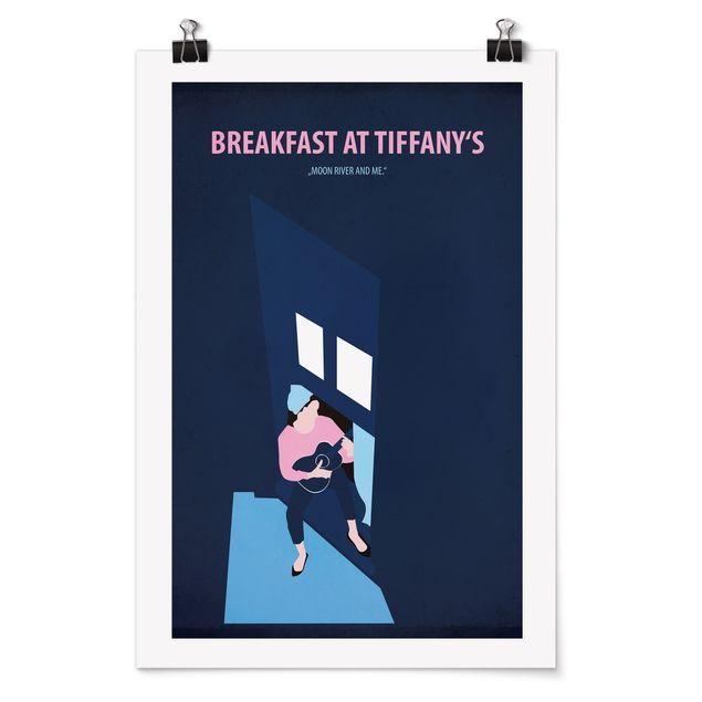 Quadros retratos Film Posters Breakfast At Tiffany's