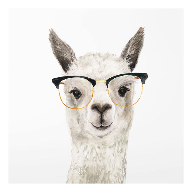 Painel anti-salpicos de cozinha Hip Lama With Glasses I