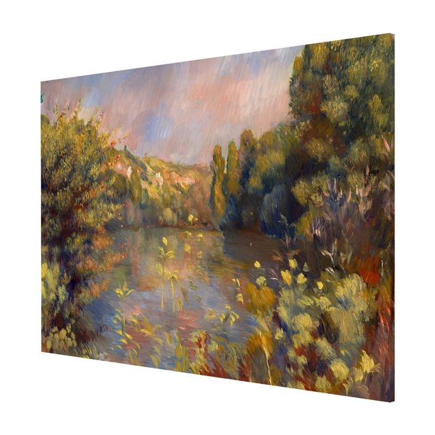 Quadros por movimento artístico Auguste Renoir - Lakeside Landscape