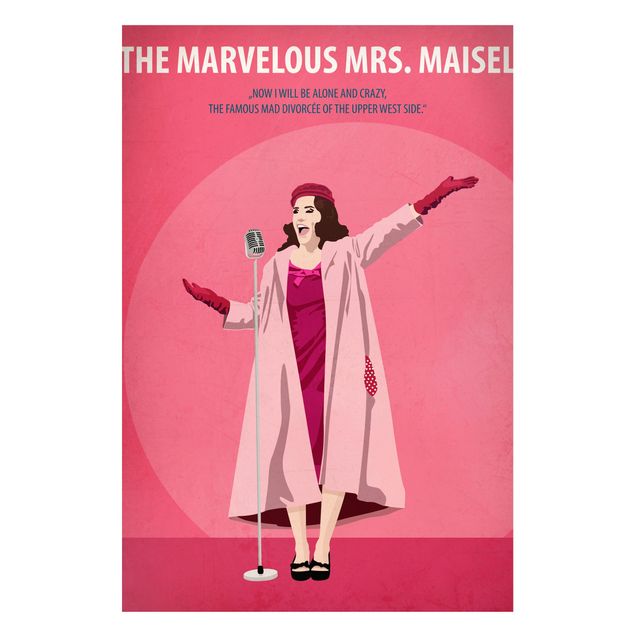 Quadros famosos Film Poster The Marvelous Mrs. Maisel