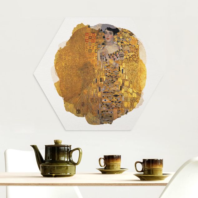 decoraçoes cozinha WaterColours - Gustav Klimt - Portrait Of Adele Bloch-Bauer I