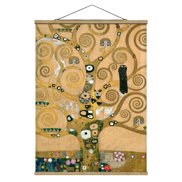 quadro com árvore Gustav Klimt - The Tree of Life