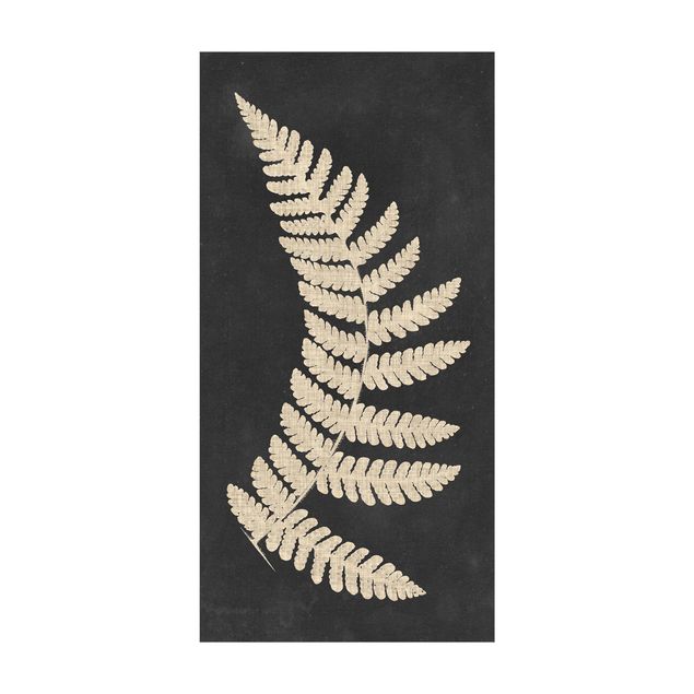 Tapetes modernos Fern With Linen Structure IV