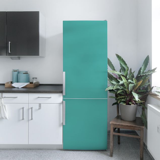 Papel autocolante para móveis armários Turquoise