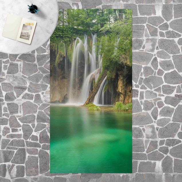 tapete varanda Waterfall Plitvice Lakes