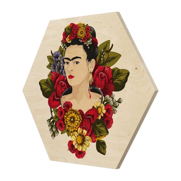 quadros de pintores famosos Frida Kahlo - Roses