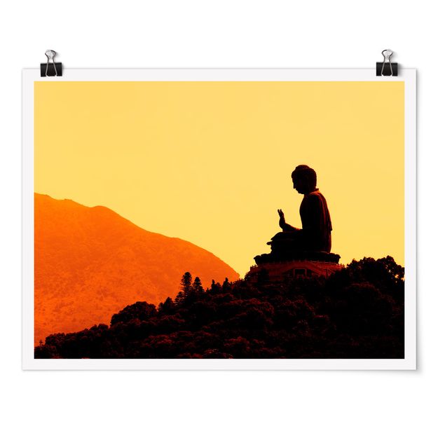 Posters paisagens Resting Buddha
