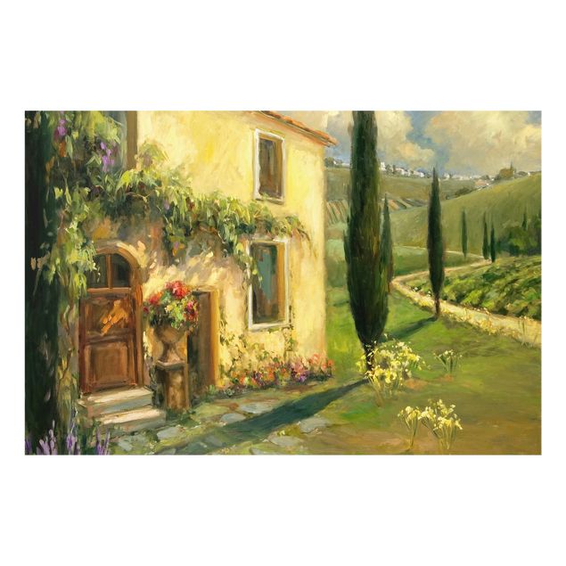Painel anti-salpicos de cozinha Italian Landscape - Cypress