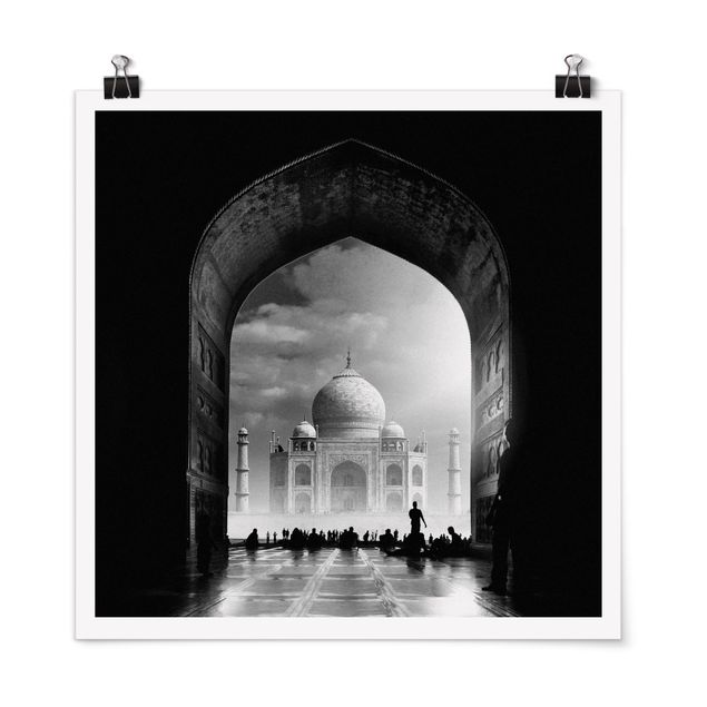 Posters cidades e paisagens urbanas The Gateway To The Taj Mahal