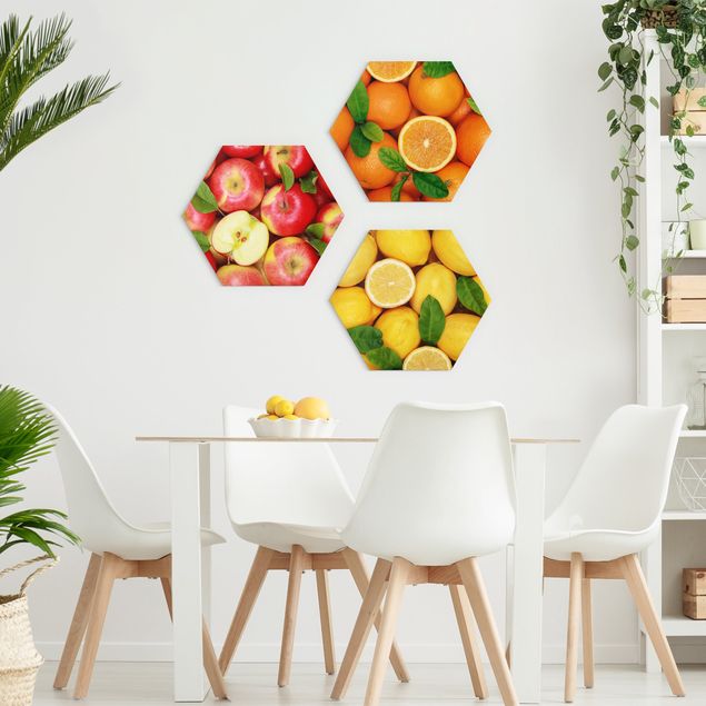 quadros modernos para quarto de casal Fresh Fruit