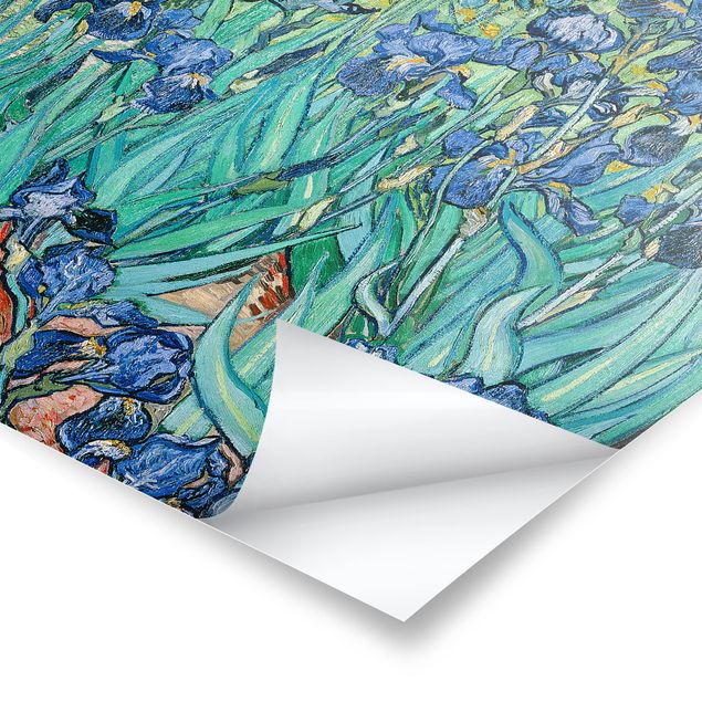 Posters flores Vincent Van Gogh - Iris