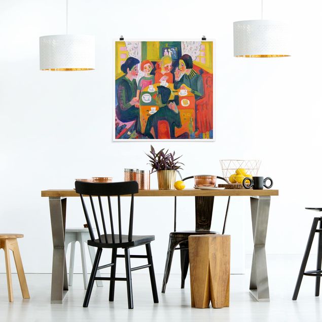 decoraçao para parede de cozinha Ernst Ludwig Kirchner - Coffee Table