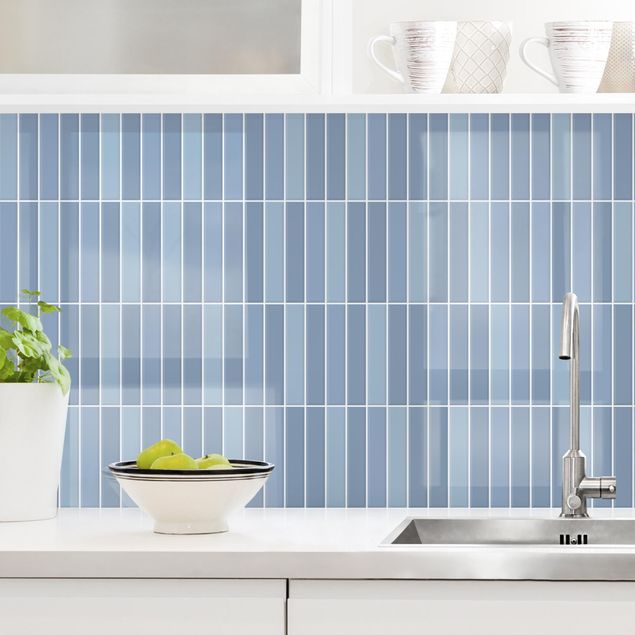 decoraçao cozinha Subway Tiles - Light Blue