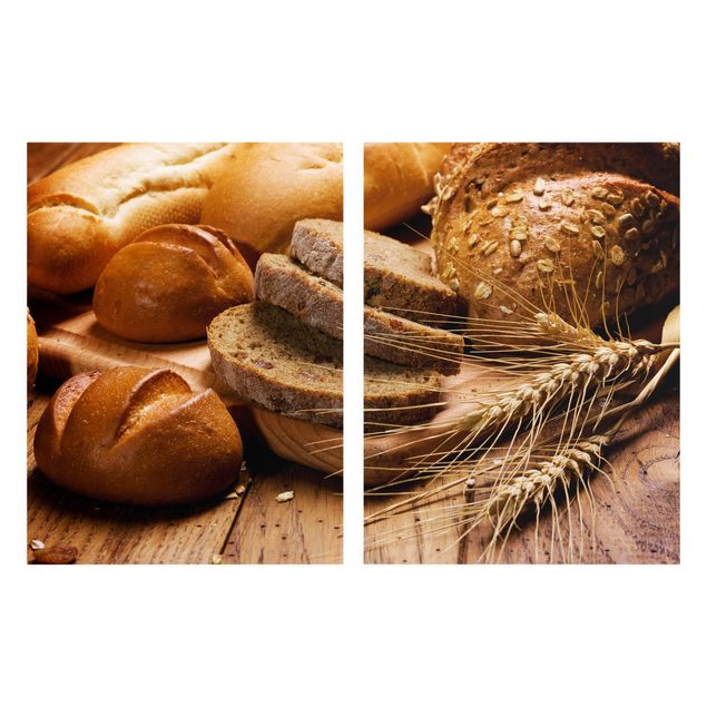quadros em tela German Bread