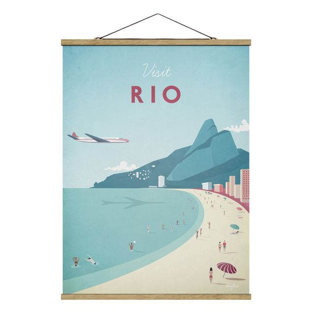 Quadros mar Travel Poster - Rio De Janeiro
