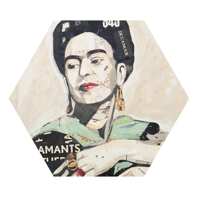 Quadros forex Frida Kahlo - Collage No.4