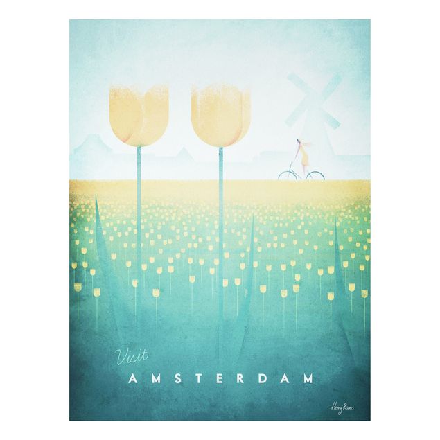 Quadros cidades Travel Poster - Amsterdam