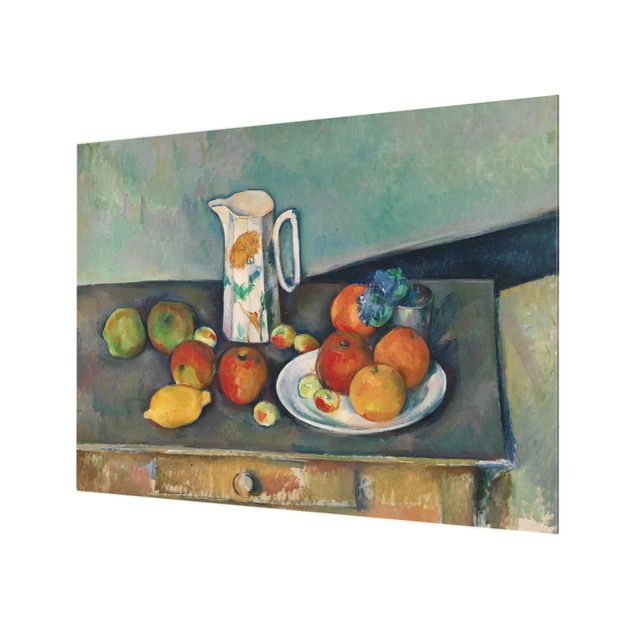 painel anti salpicos cozinha Paul Cézanne - Still Life Milk Jug