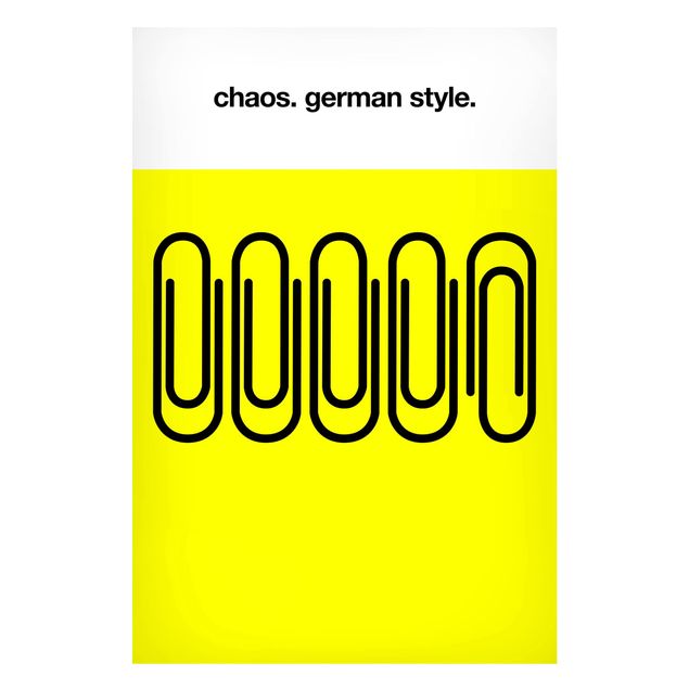 Quadros magnéticos frases German Chaos