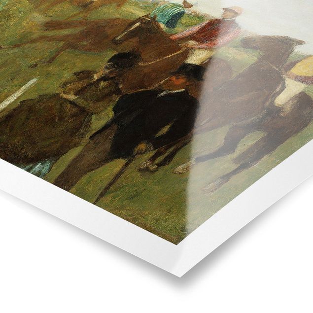 Quadros famosos Edgar Degas - Jockeys On Race Track