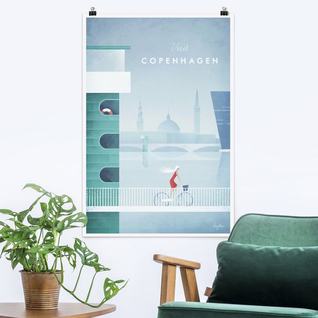 decoraçoes cozinha Travel Poster - Copenhagen