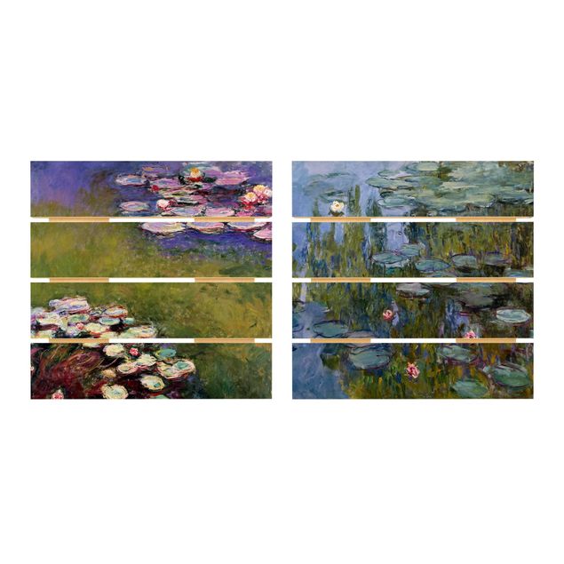 Quadros de Claude Monet Claude Monet - Water Lilies Set