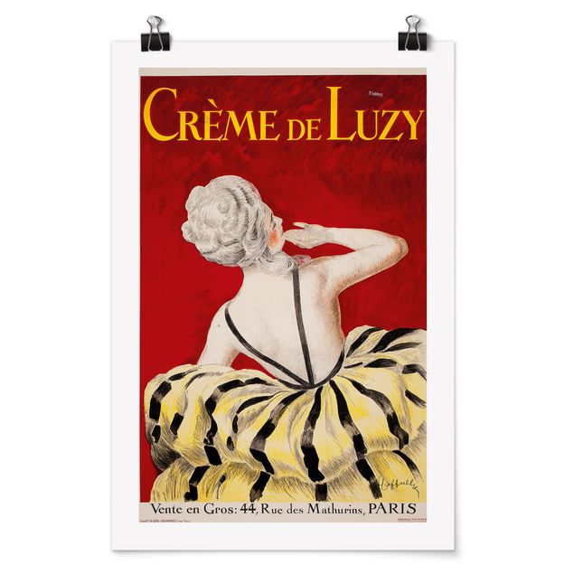 Posters frases Leonetto Cappiello - Crème De Luzy