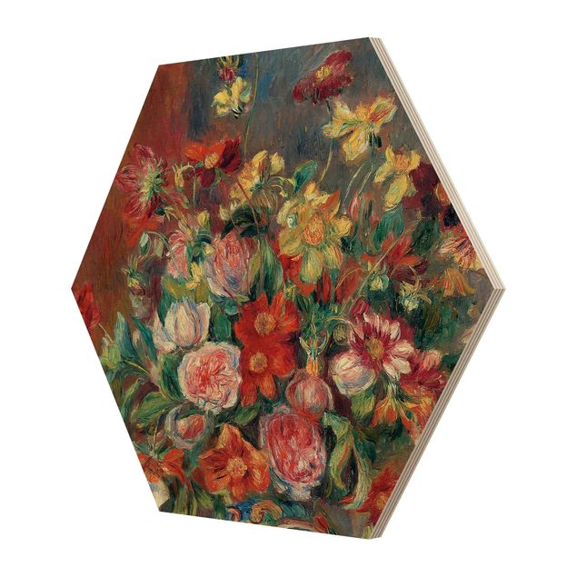 quadros para parede Auguste Renoir - Flower vase