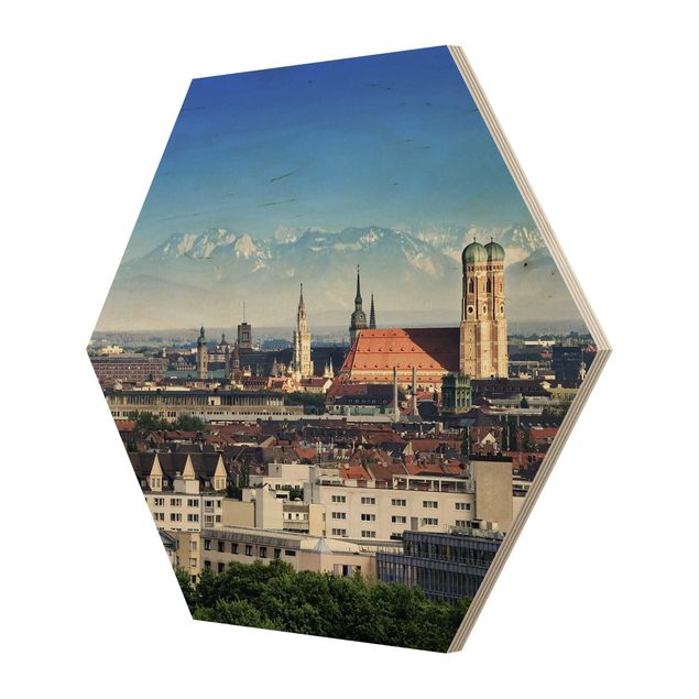 Quadros hexagonais Munich