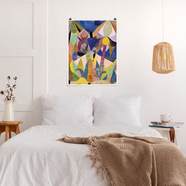 Quadros por movimento artístico Paul Klee - Mild tropical Landscape