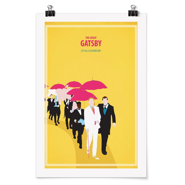 Quadros retratos Film Poster The Great Gatsby II