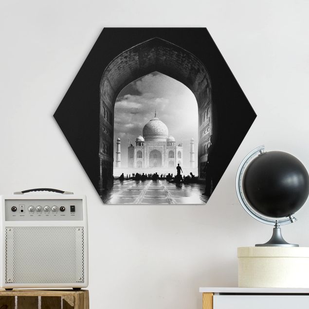 decoraçao para parede de cozinha The Gateway To The Taj Mahal