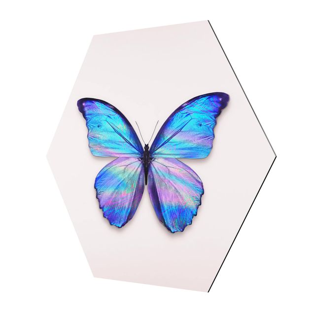 quadro animal Holographic Butterfly