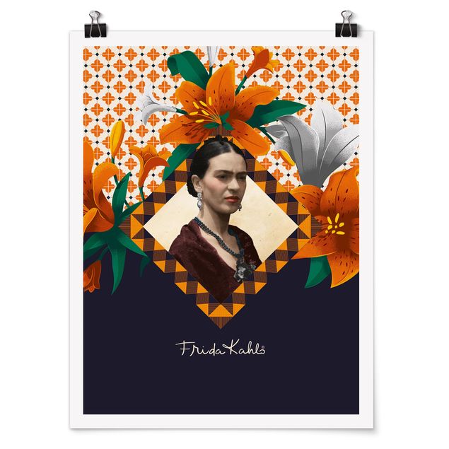 Quadros famosos Frida Kahlo - Lilies