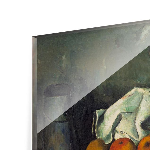 Quadros de Paul Cezanne Paul Cézanne - Milk Can And Apples