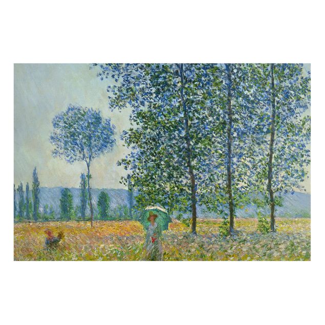 decoraçoes cozinha Claude Monet - Fields In Spring