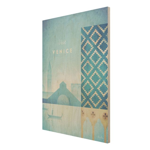 Quadros de Henry Rivers Travel Poster - Venice