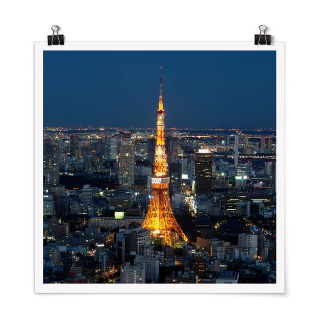Quadros Tóquio Tokyo Tower