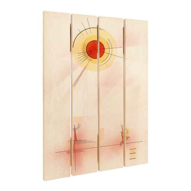 quadros para parede Wassily Kandinsky - Rays