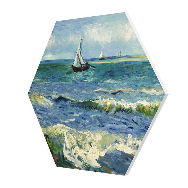 quadro com paisagens Vincent Van Gogh - Seascape Near Les Saintes-Maries-De-La-Mer