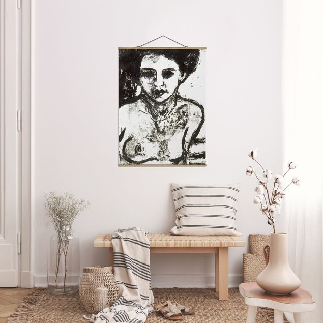 Quadros famosos Ernst Ludwig Kirchner - Artist's Child