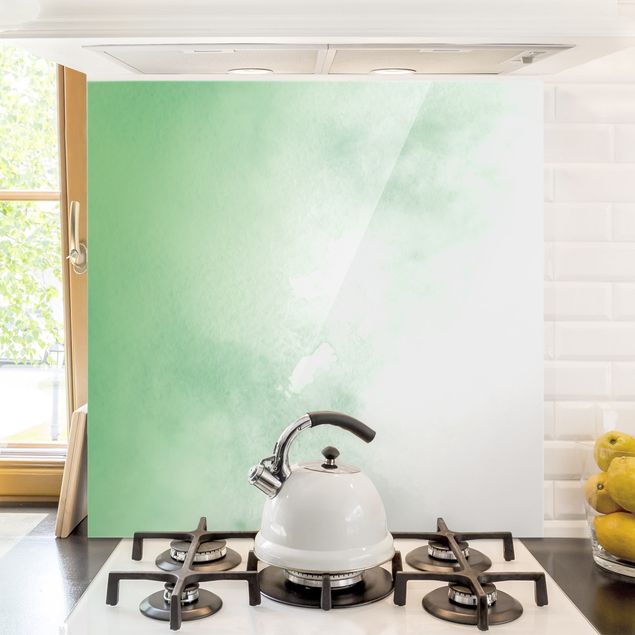 decoraçoes cozinha Watercolour Green Thicket